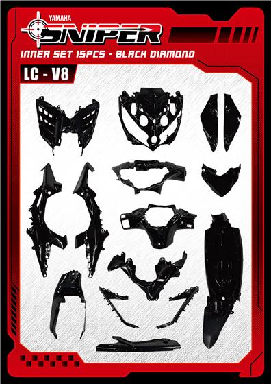 LC135 V8 inner cover set