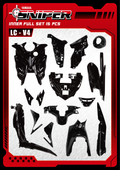 Sniper X LC135 V4 Inner Cover Set