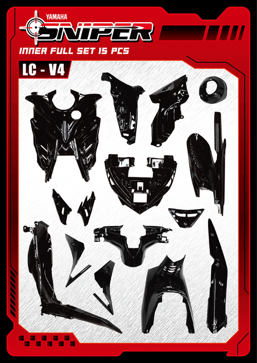 Sniper X LC135 V4 Inner Cover Set