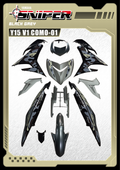 Sniper X Y15ZR V1 Coverset - COMO