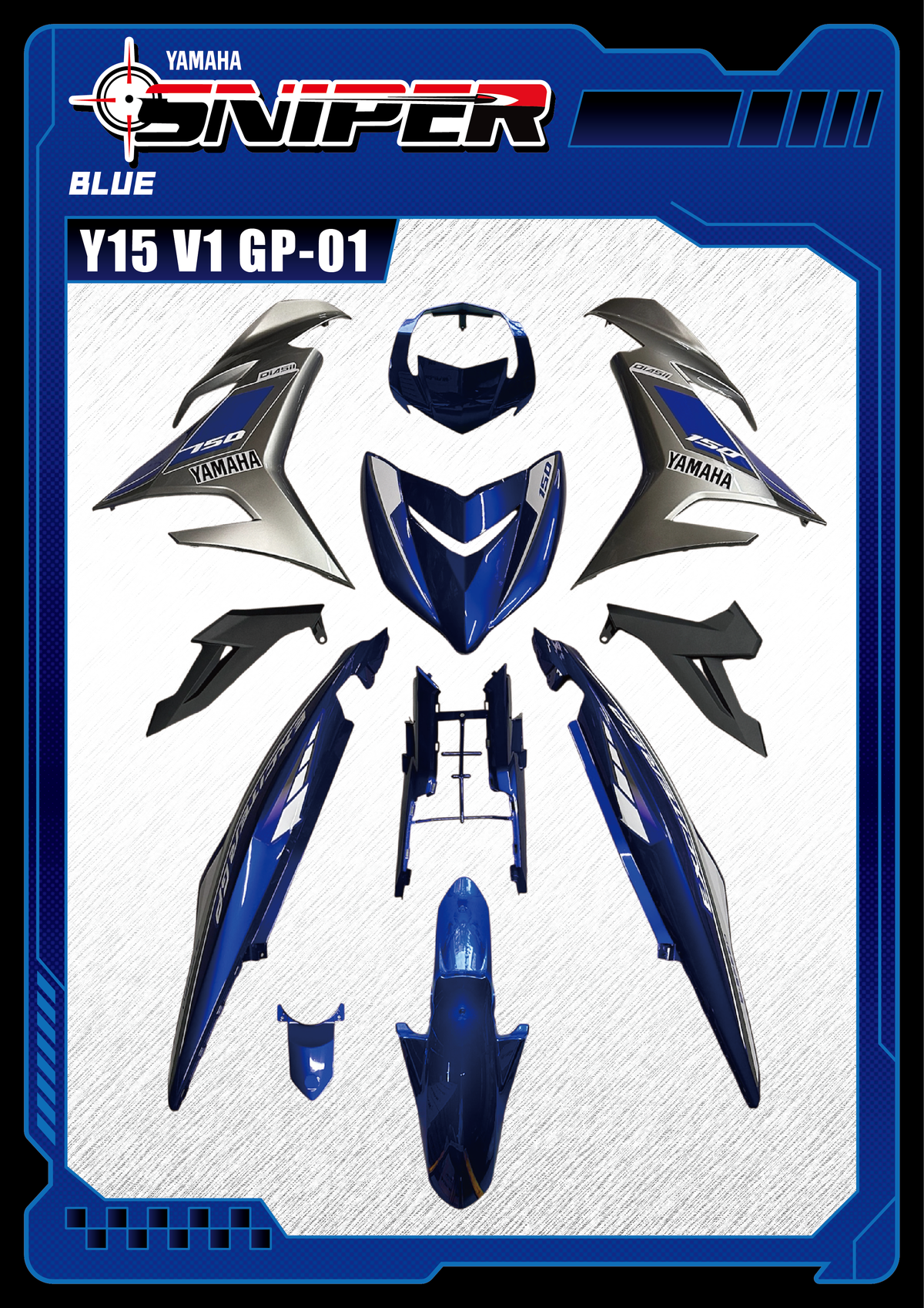 Sniper X Y15ZR V1 Coverset - GP