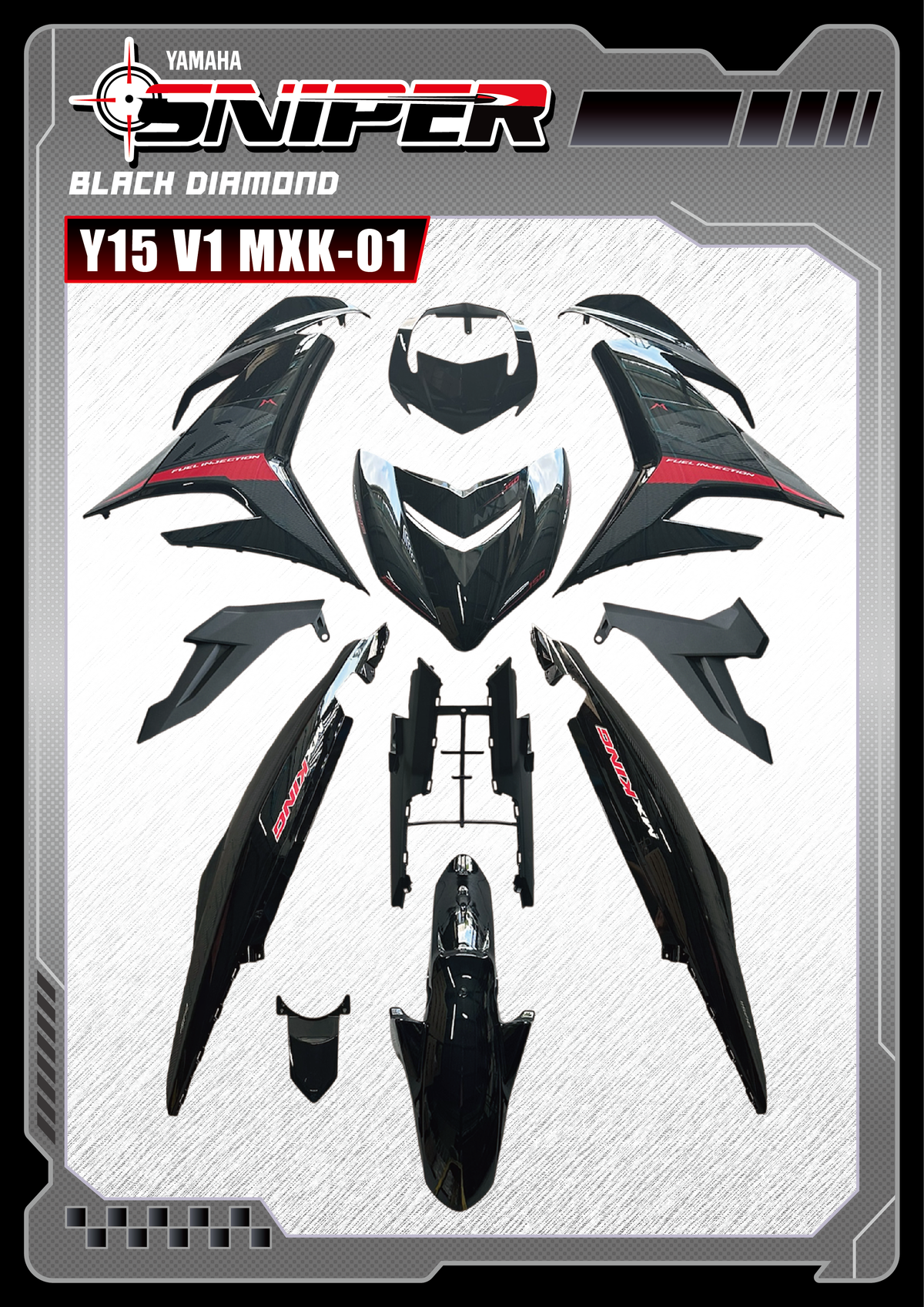 Sniper X Y15ZR V1 Coverset - MXK