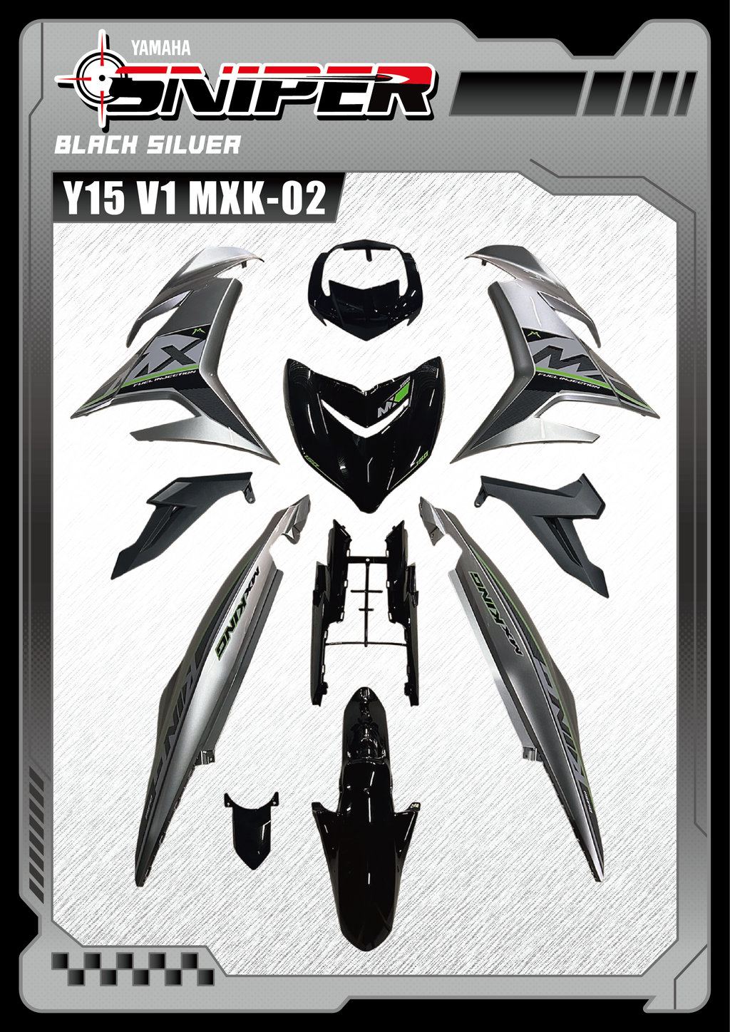 Sniper X Y15ZR V1 Coverset - MXK