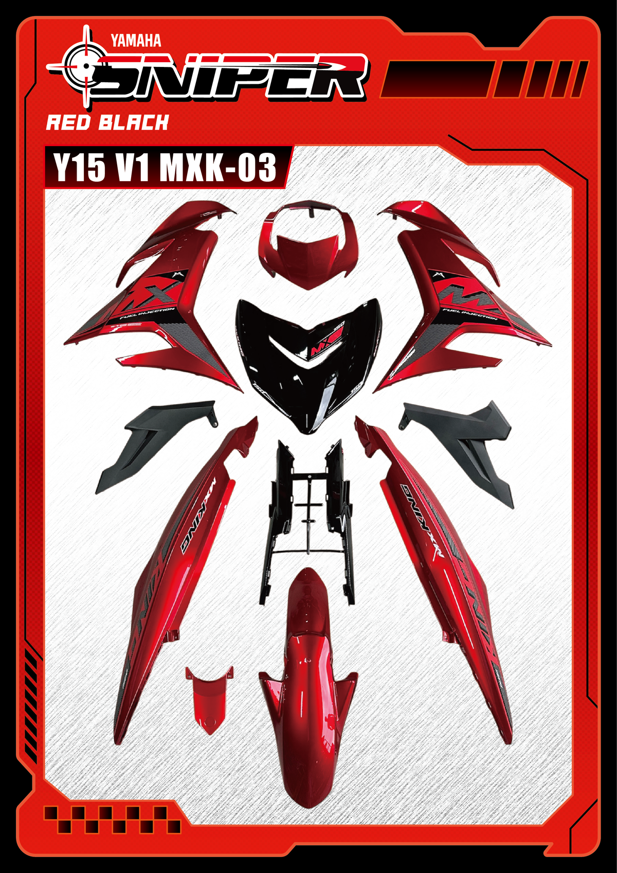 Sniper X Y15ZR V1 Coverset - MXK