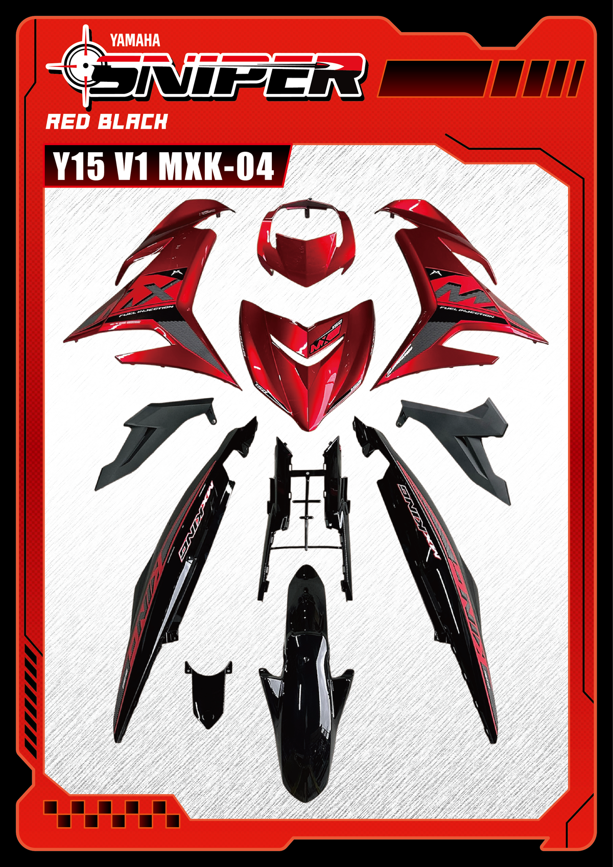 Sniper X Y15ZR V1 Coverset - MXK