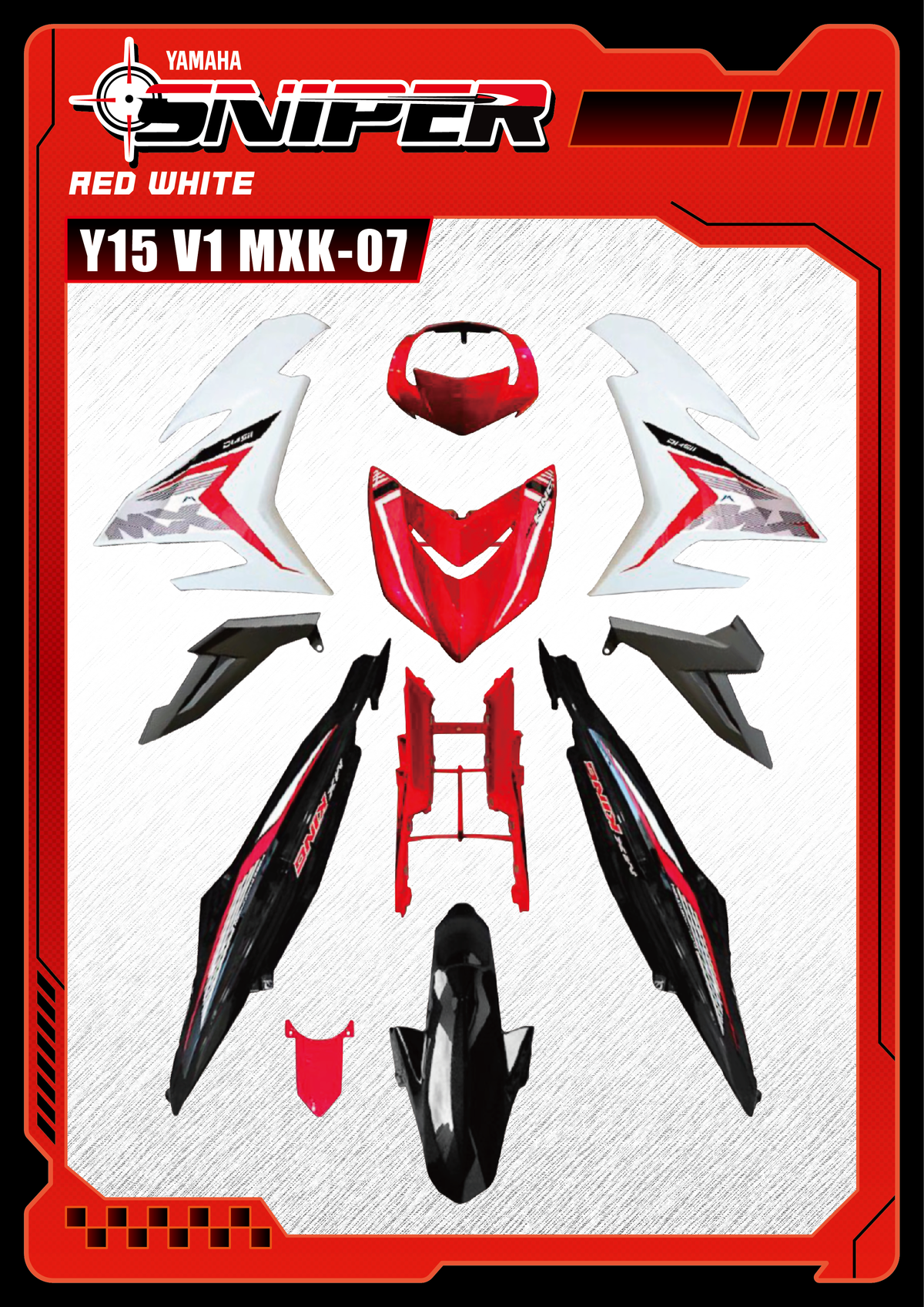 Sniper X Y15ZR V1 Coverset - MXK