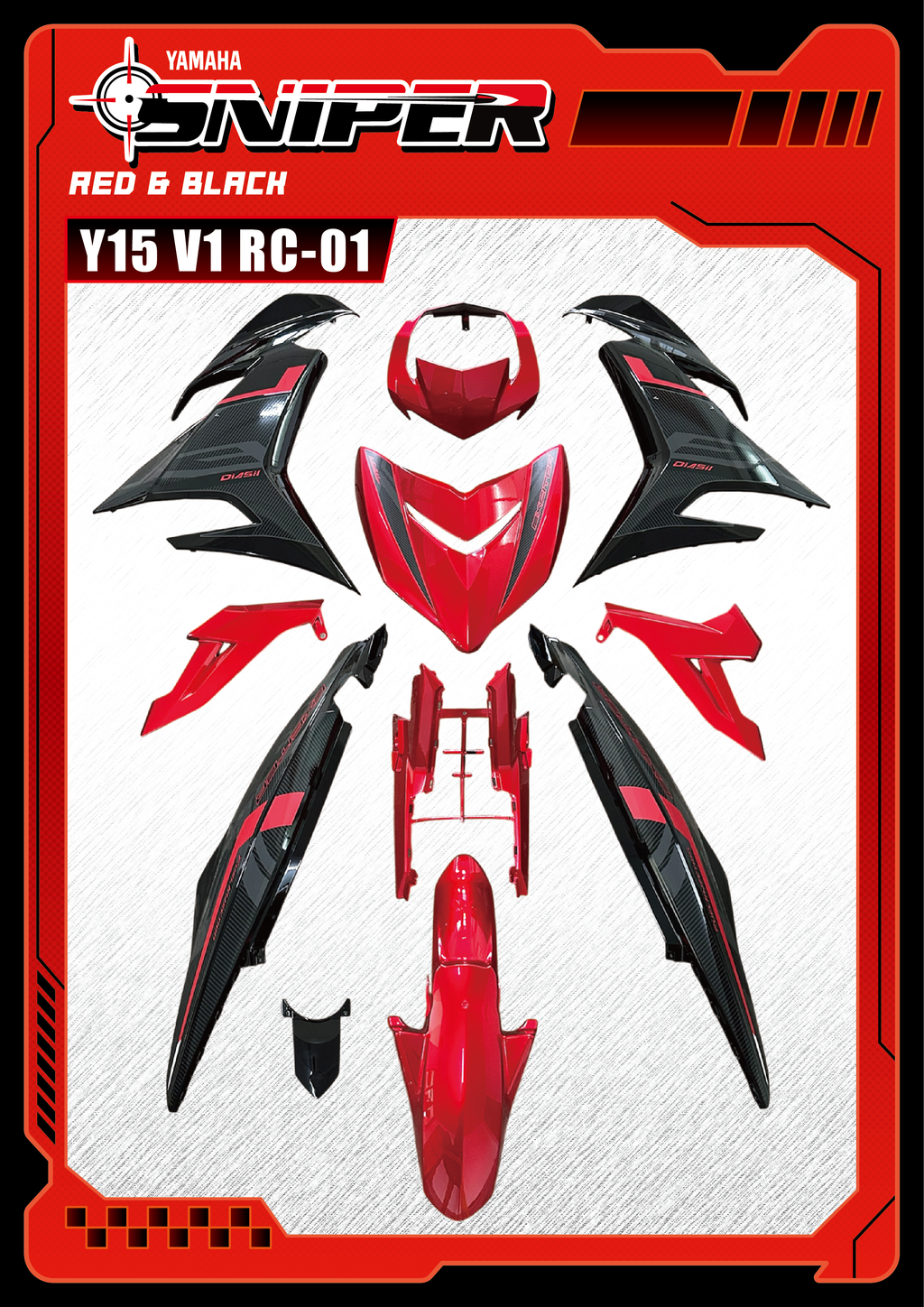 Sniper X Y15ZR V1 Coverset - RC