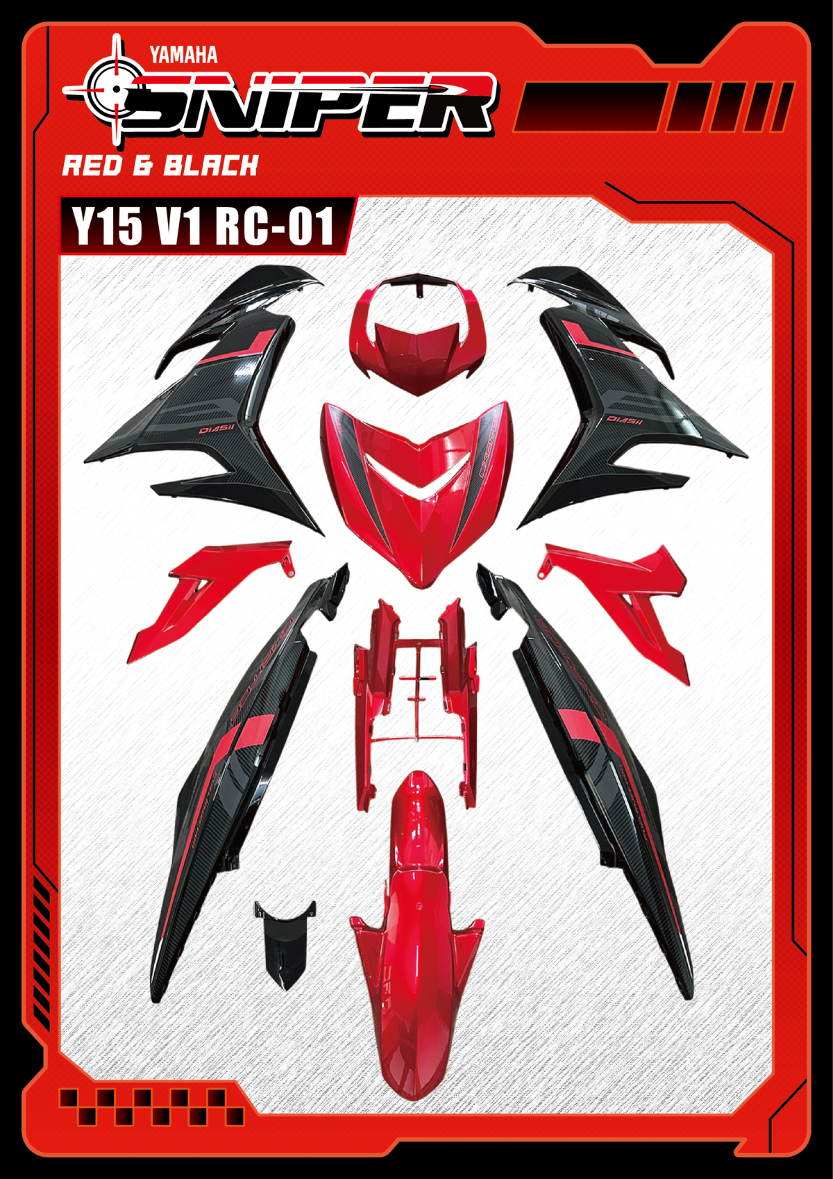 Sniper X Y15ZR V1 Coverset - RC