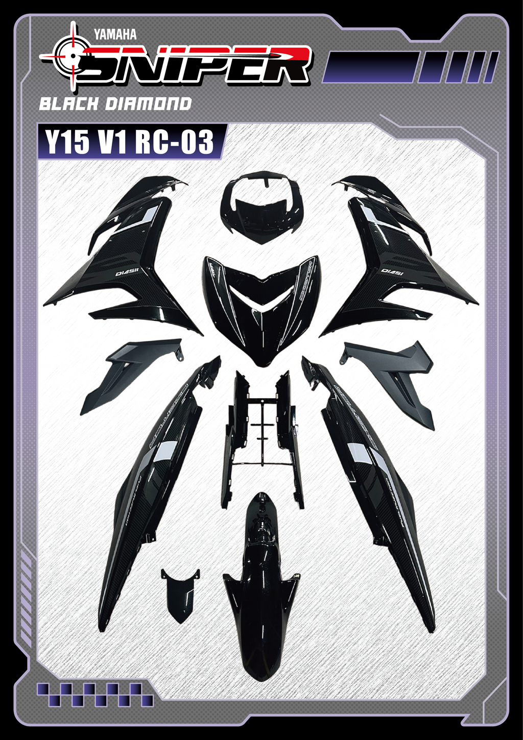 Sniper X Y15ZR V1 Coverset - RC