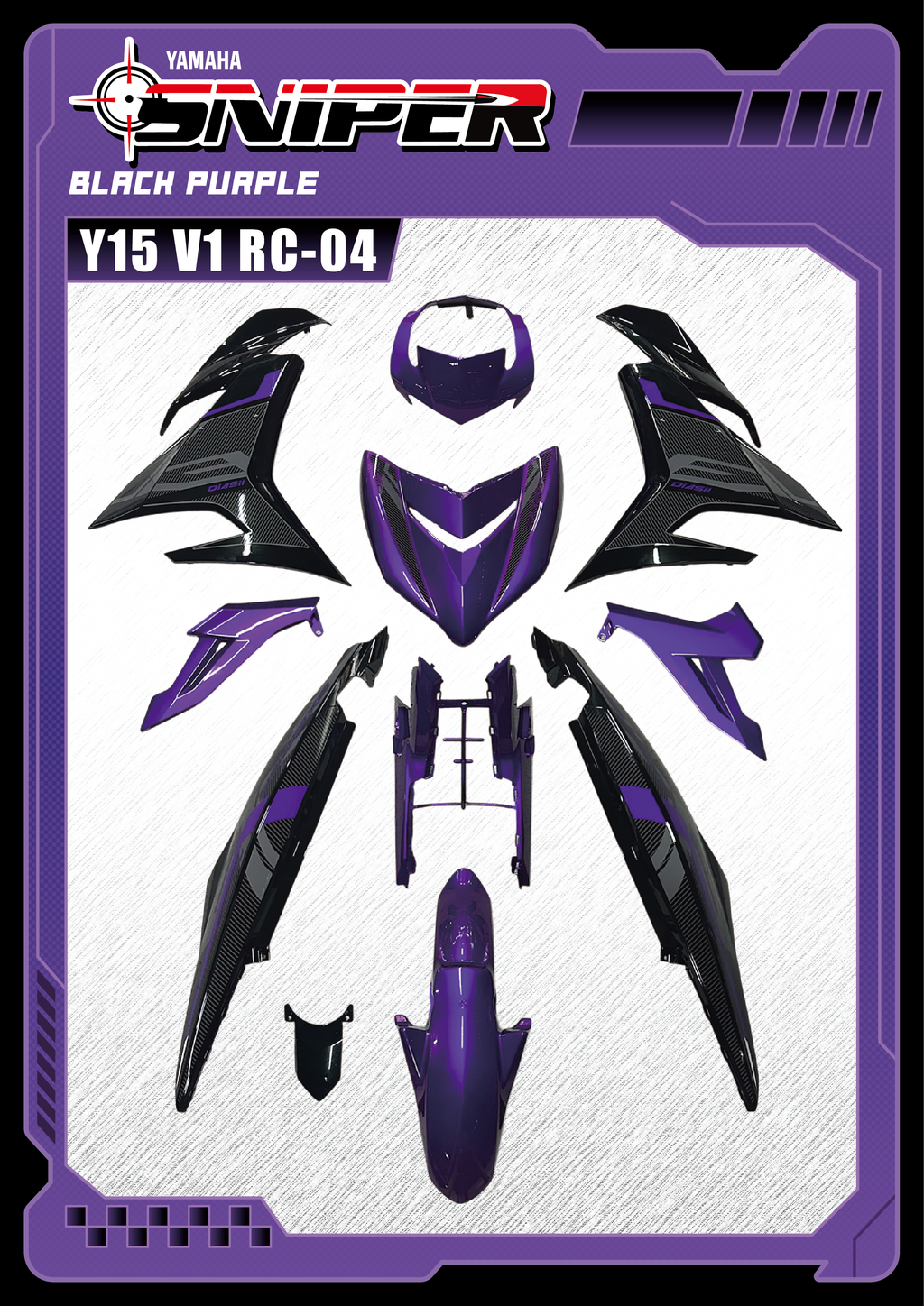 Sniper X Y15ZR V1 Coverset - RC