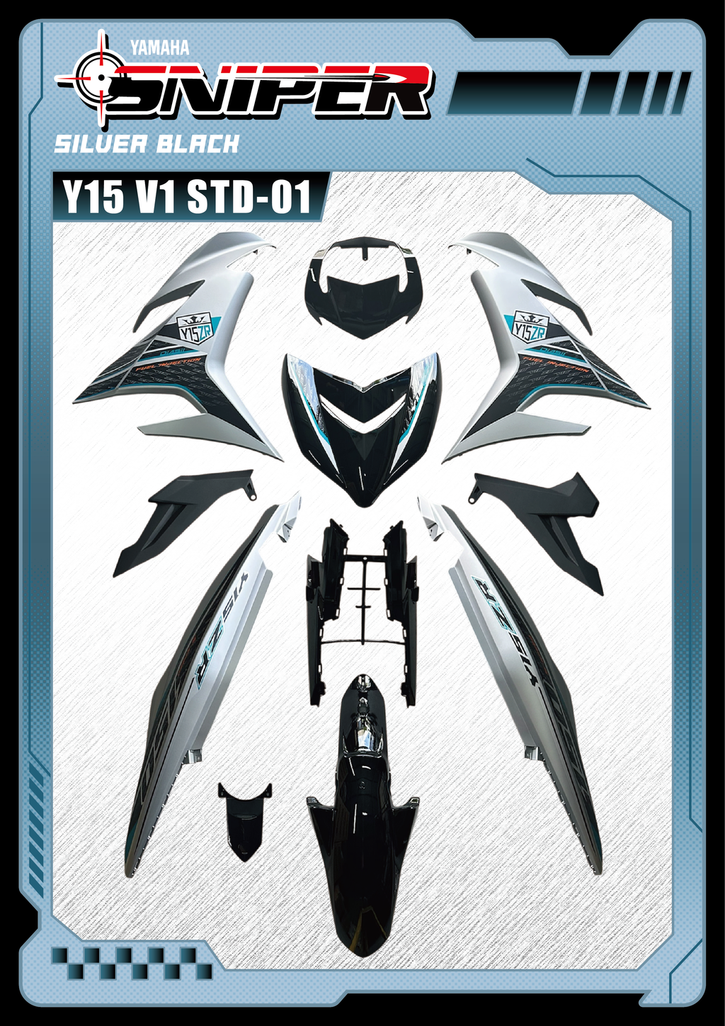 Sniper X Y15ZR V1 Coverset - STD