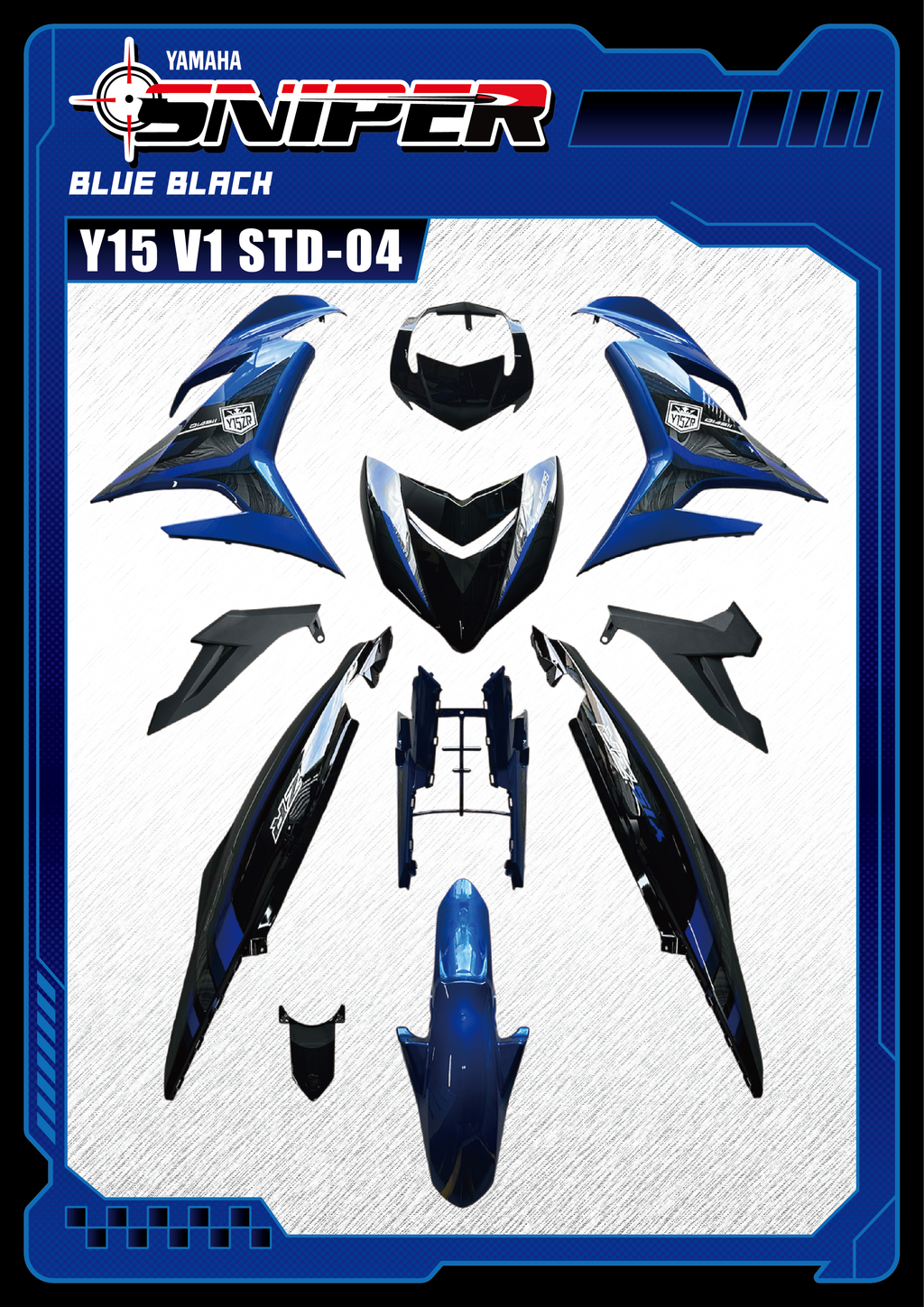 Sniper X Y15ZR V1 Coverset - STD