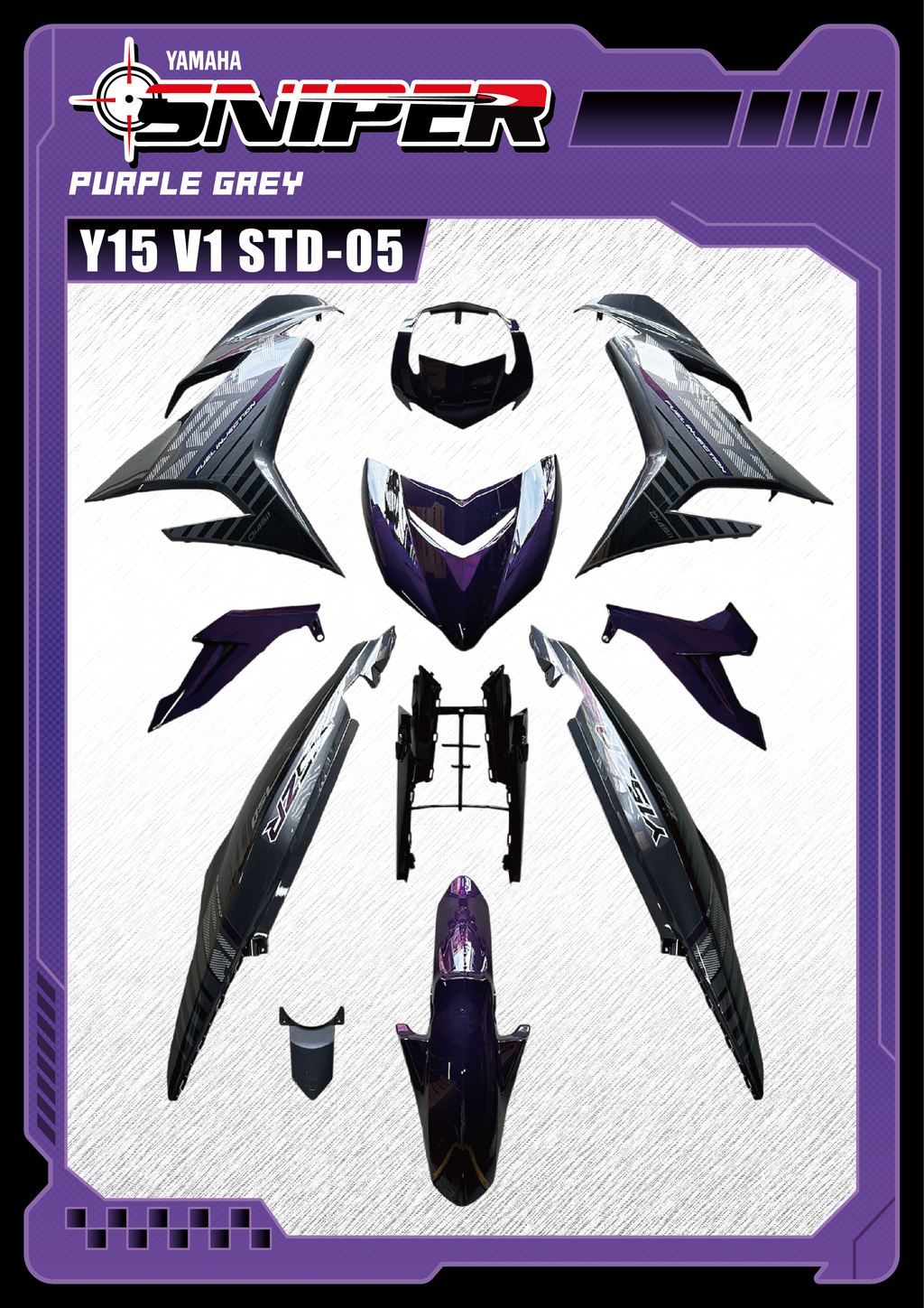 Sniper X Y15ZR V1 Coverset - STD