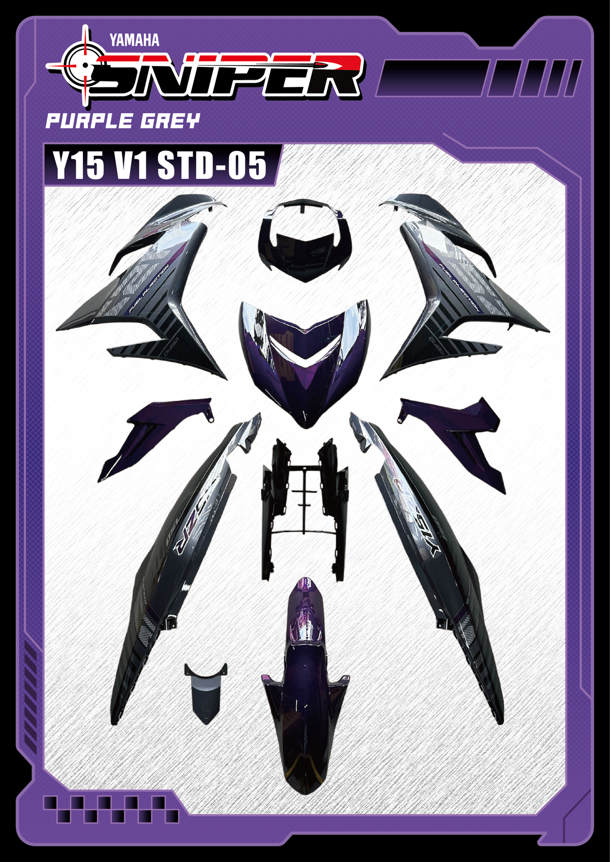 Sniper X Y15ZR V1 Coverset - STD