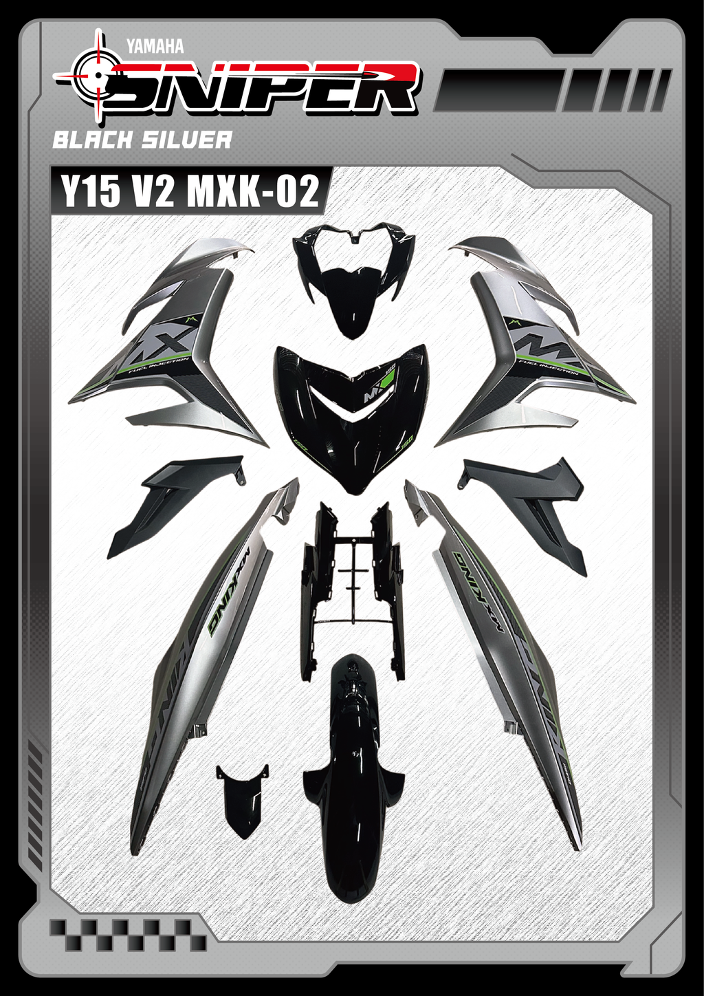 Sniper X Y15ZR V2 Coverset - MXK
