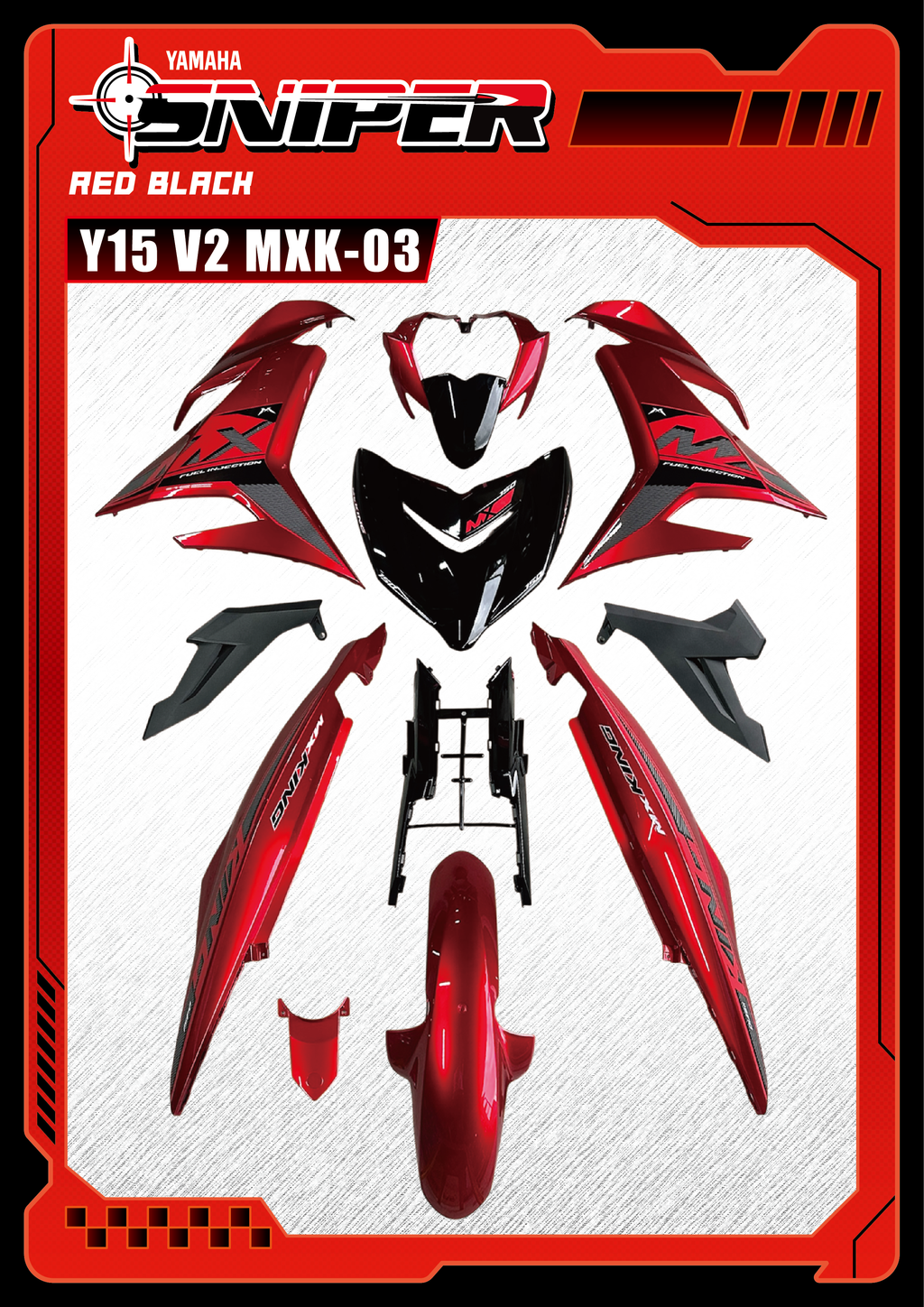 Sniper X Y15ZR V2 Coverset - MXK