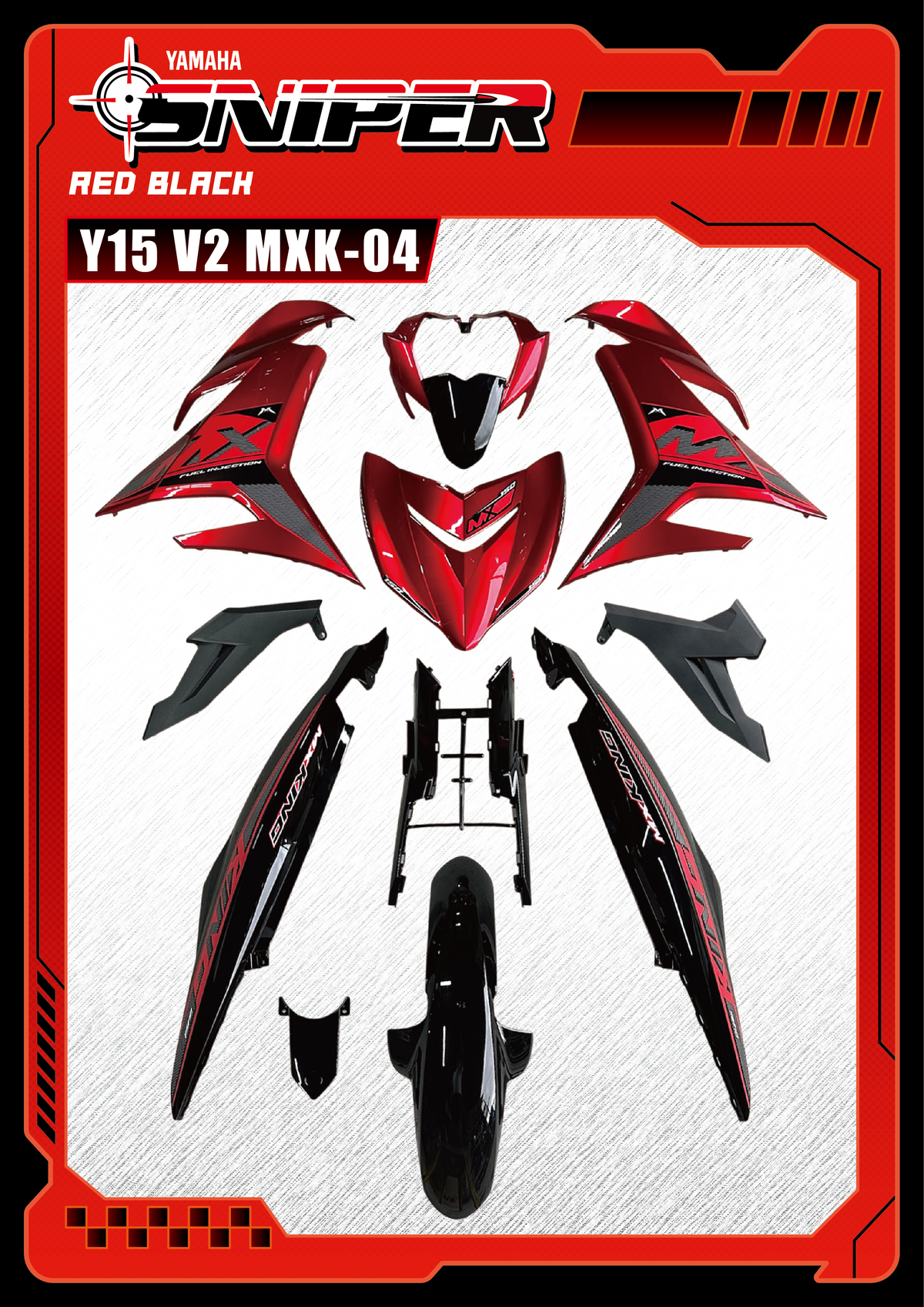 Sniper X Y15ZR V2 Coverset - MXK