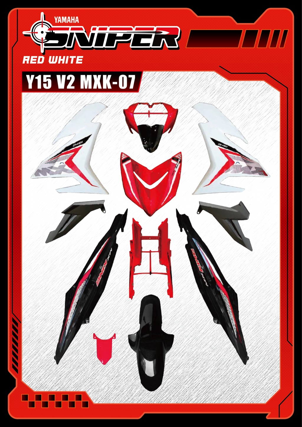 Sniper X Y15ZR V2 Coverset - MXK