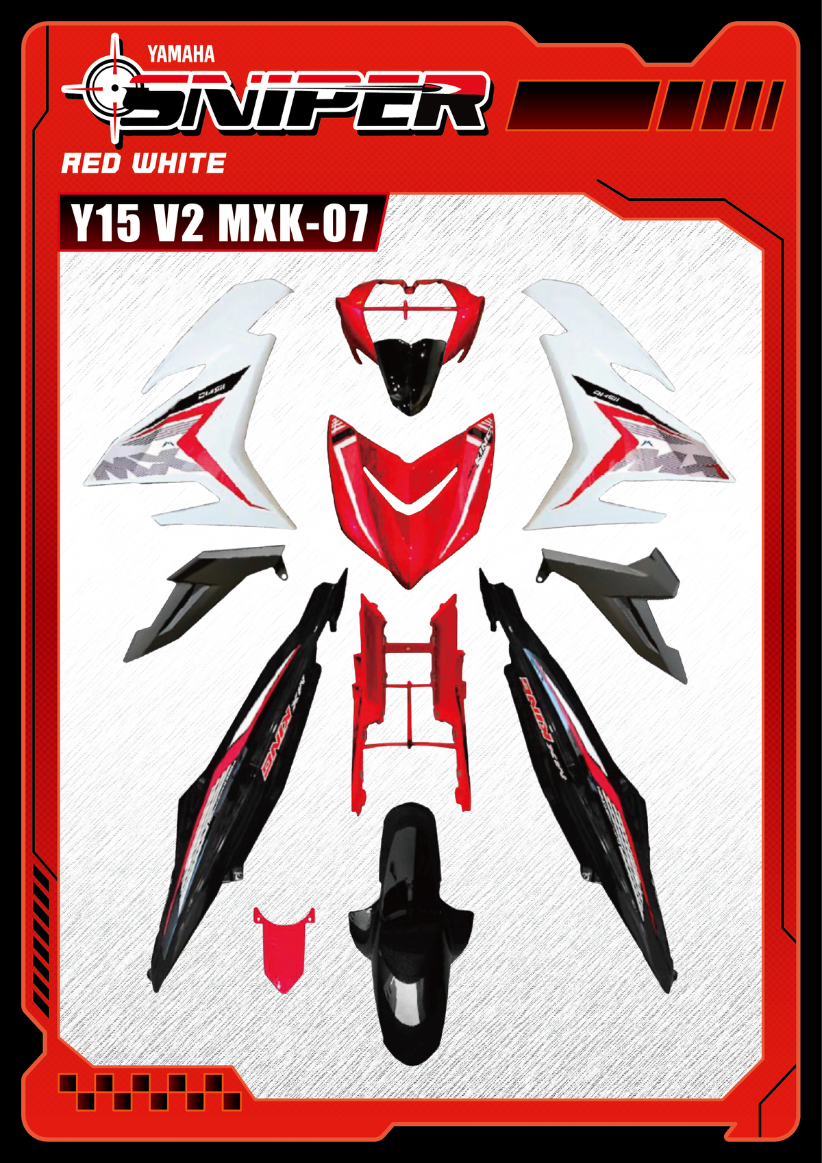 Sniper X Y15ZR V2 Coverset - MXK