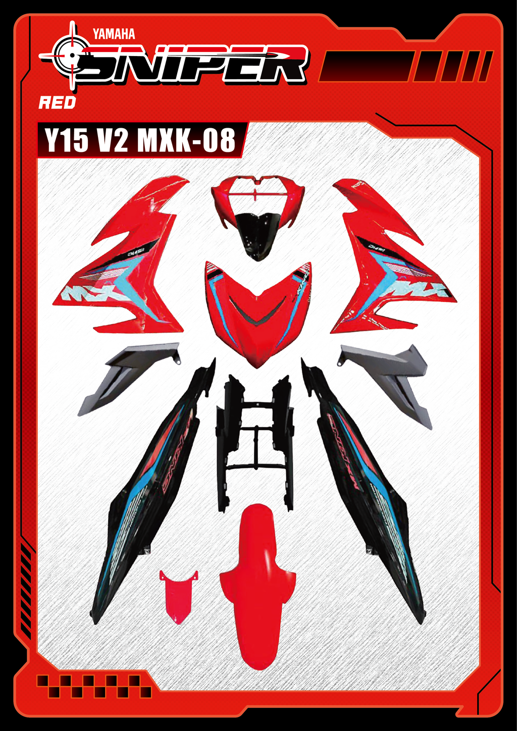 Sniper X Y15ZR V2 Coverset - MXK
