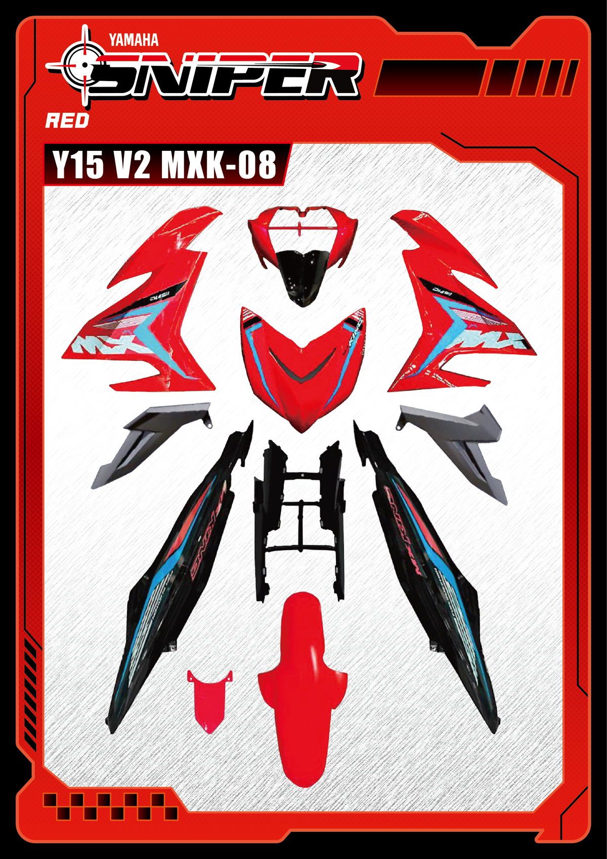 Sniper X Y15ZR V2 Coverset - MXK