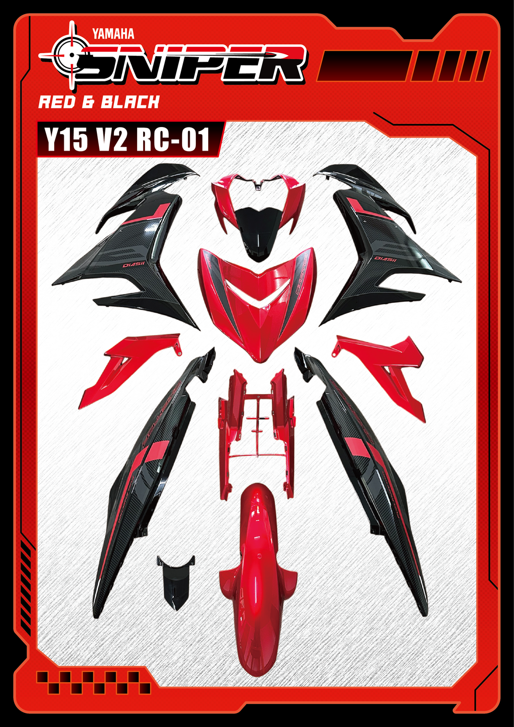 Sniper X Y15ZR V2 Coverset - RC