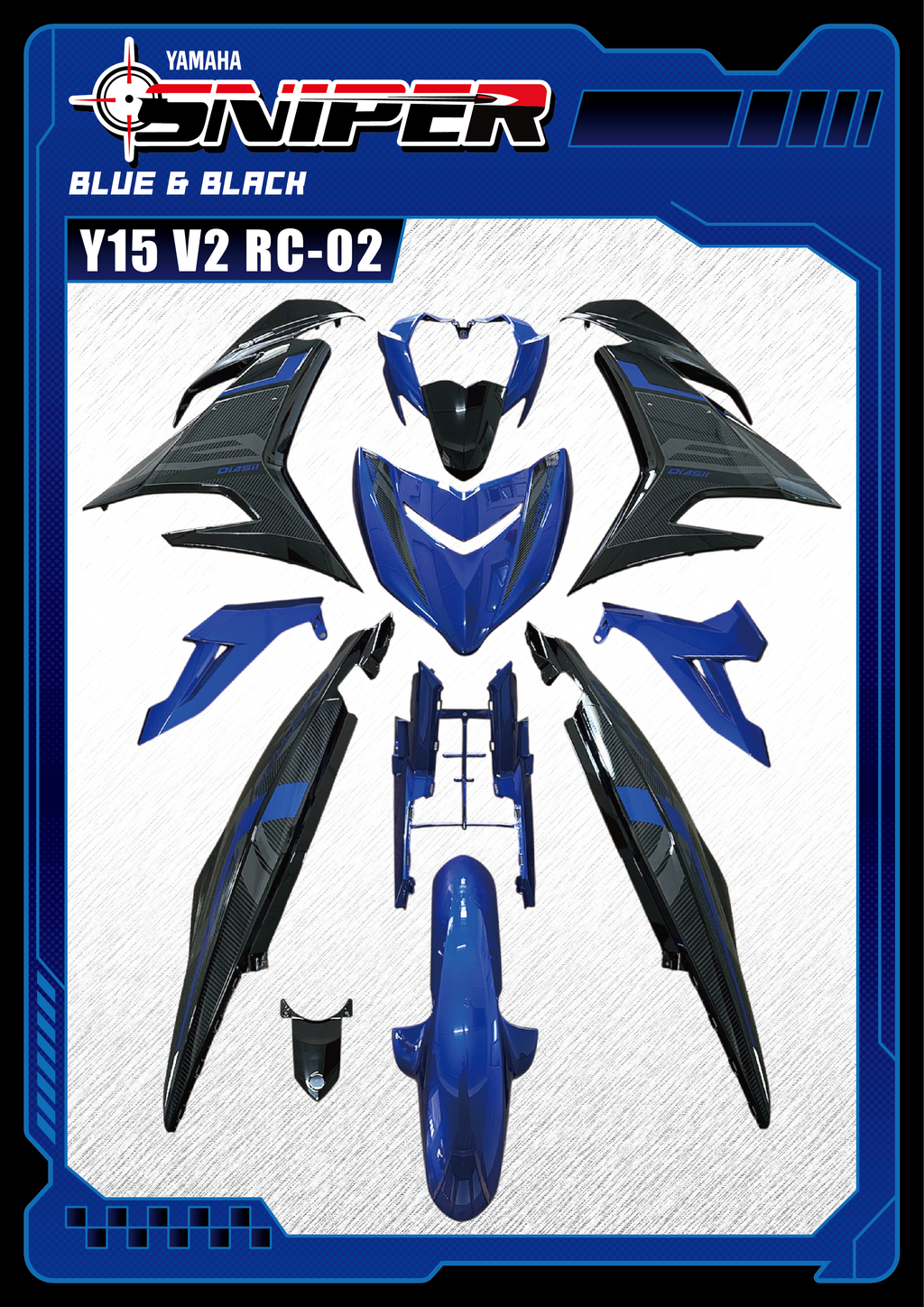 Sniper X Y15ZR V2 Coverset - RC