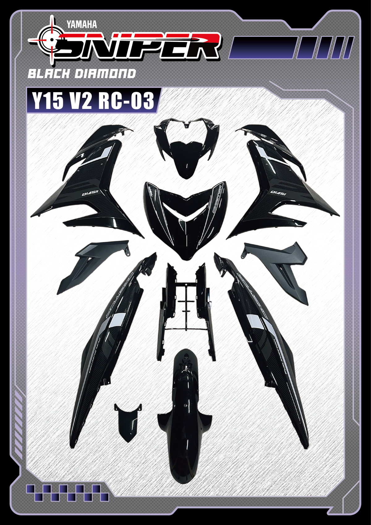 Sniper X Y15ZR V2 Coverset - RC