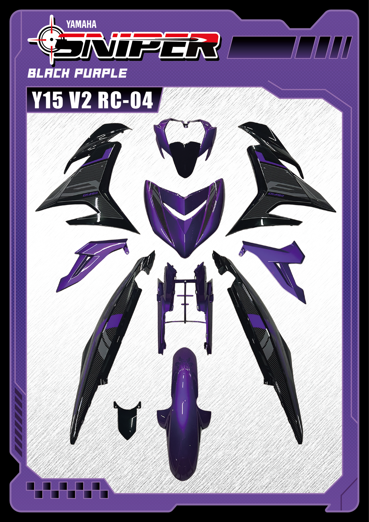 Sniper X Y15ZR V2 Coverset - RC