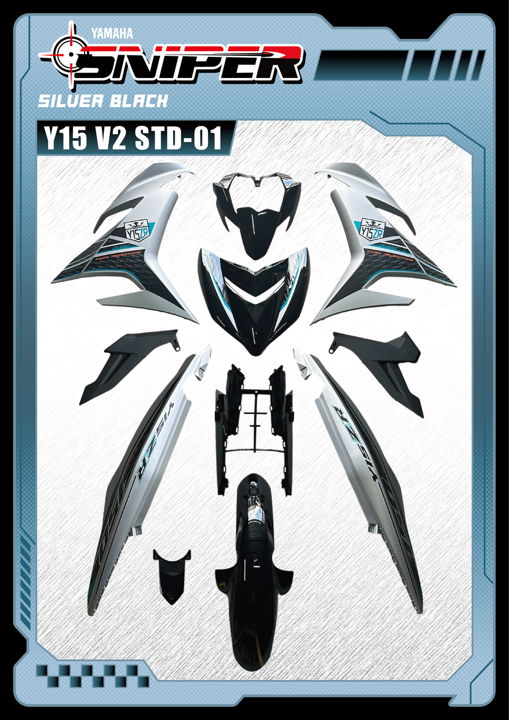 Sniper X Y15ZR V2 Coverset - STD