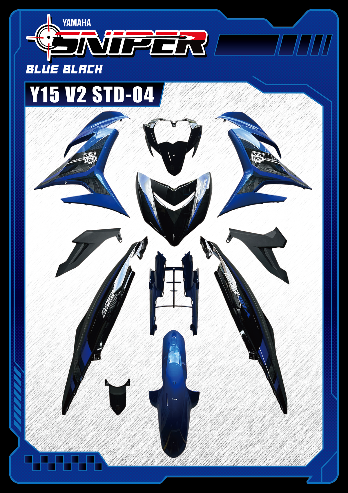 Sniper X Y15ZR V2 Coverset - STD