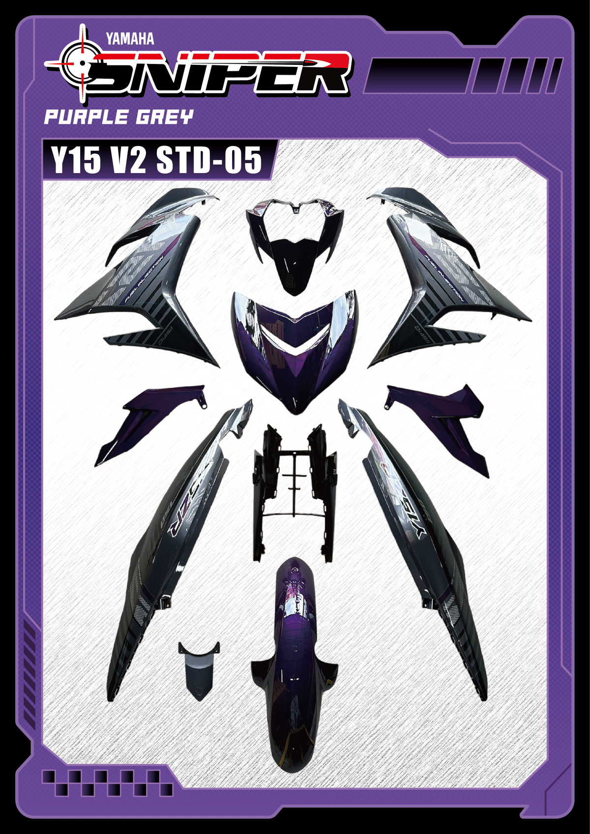 Sniper X Y15ZR V2 Coverset - STD